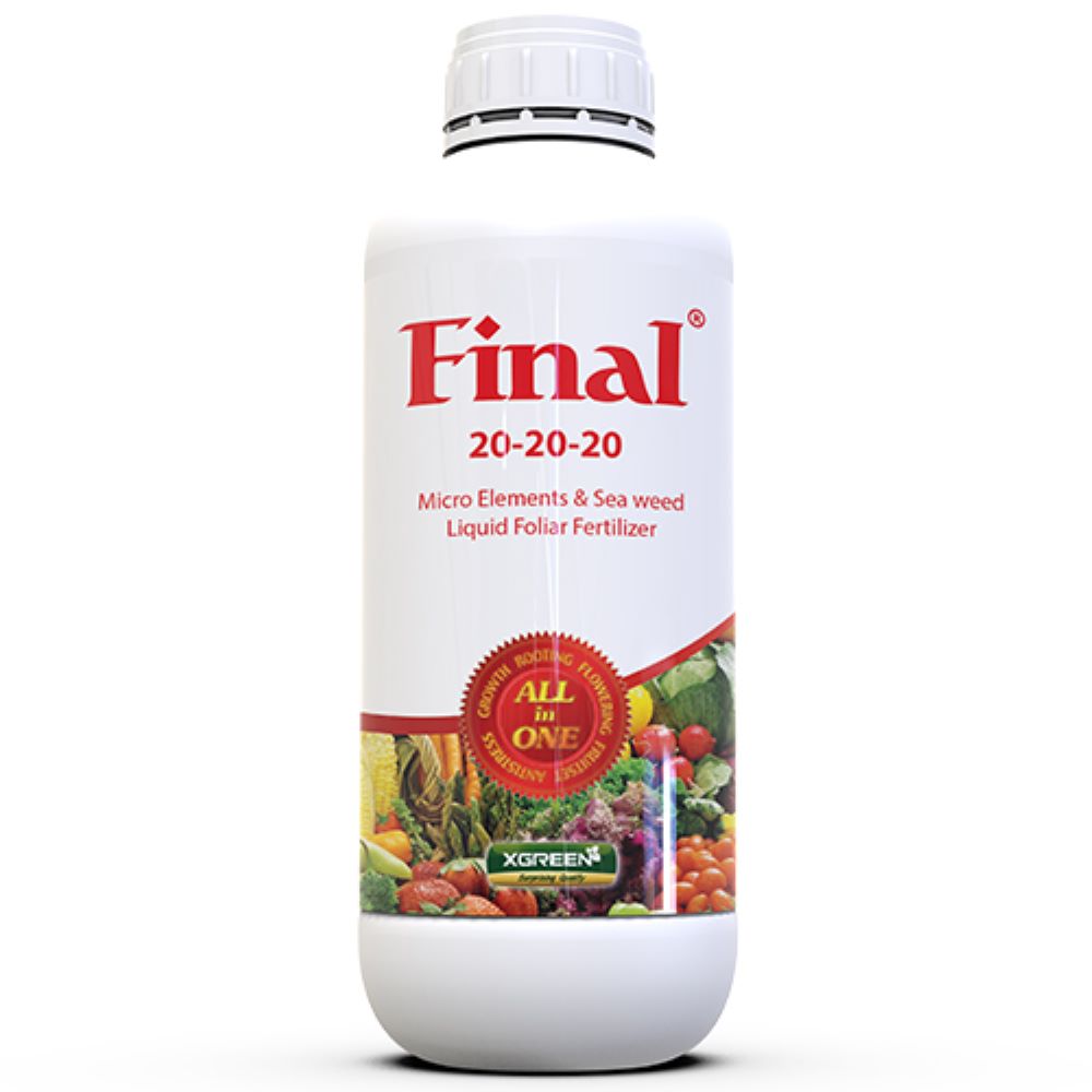 کود کامل فینال 20-20-20 ایکس گرین