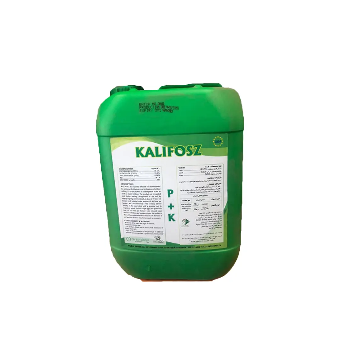 کود مایع فسفیت پتاسیم + مولیبدن کالیفوز مجارستانی 5 لیتری