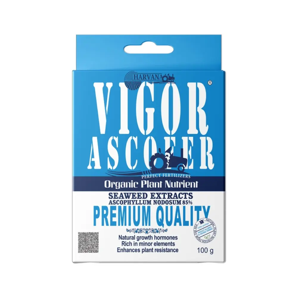 کود محرک رشد جلبک دریایی پودری هاروانا 100 گرمی